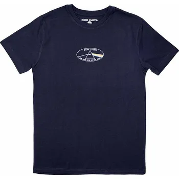 Pánská móda Pink Floyd tričko, Mini DSOTM Oval Navy Blue, pánské XXL