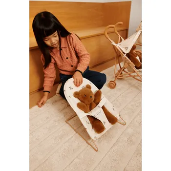 Doplněk pro panenku Lehátko pro panenky LIEWOOD Mabel Peach / Sea Shell