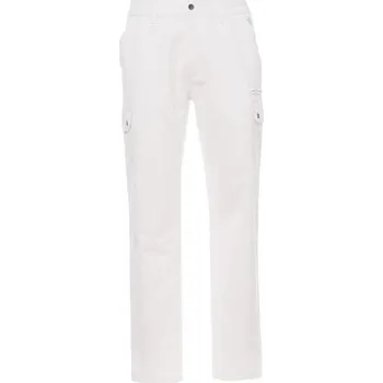 Pánské kalhoty PAYPER FOREST 000166-0066 / Pánské pracovní kalhoty do pasu - bílá XS