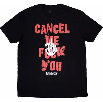 Pánské tričko Falling In Reverse tričko, Cancel Me Black, pánské XXL