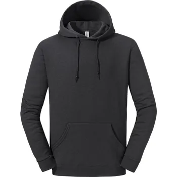 Pánská mikina JERZEES 996M NUBLEND / Unisex mikina s kapucí - charcoal grey XXL