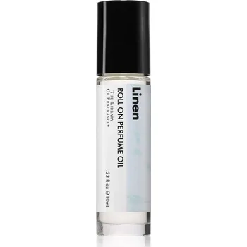 Unisex parfém The Library of Fragrance Linen tělový olej roll-on unisex 10 ml
