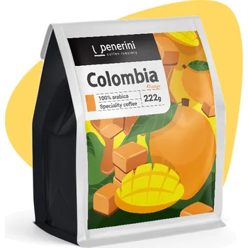 Káva Colombia Sebastián Ramiréz - Mango 100% arabika zrnková káva Hmotnost: 1000 g