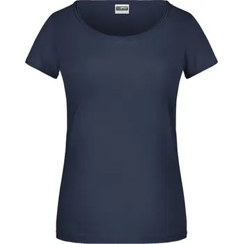 DAIBER JN 8001 / Dámské tričko z bio bavlny - navy XL