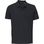 SOL´S PEGASE / Unisex polokošile z těžké bavlny - black XXS
