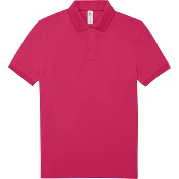 Pánská košile B&C 01 U424 / Pánská polokošile - meta fuchsia XL