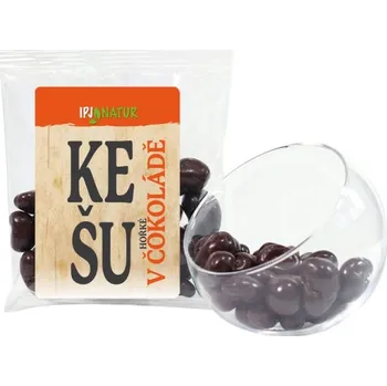Čokoláda Zdraví z přírody Kešu v hořké čokoládě 100g