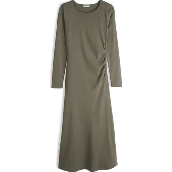 Dámské oblečení GATE Dlouhé šaty s řasením v pase 40 625-0791/47