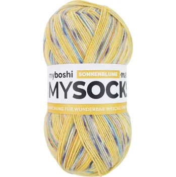 Příze Příze myboshi Mysocks Merino Slunečnice