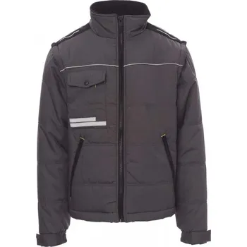 Pánská mikina PAYPER WARM 2.0 001033-0050 / Pánská zateplená bunda 2v1 - smoke XS