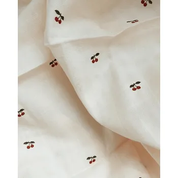 Plena Tři mušelínové pleny KONGES SLOJD Cherry