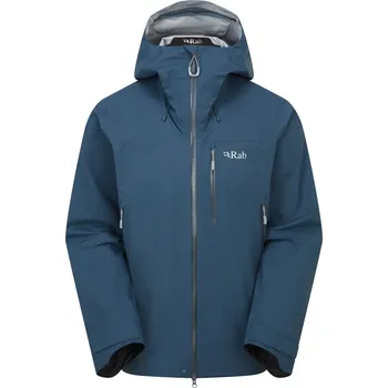 Pánská větrovka Pánská nepromokavá bunda Rab Firewall Mountain Jacket Barva: Tempest Blue, Velikost: M