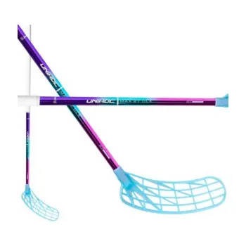 Florbalová hůl Unihoc Unilite MAX 27 DLX Oval Edition Florbalová hůl multicolor, Levá (levá ruka dole), 100cm (=110cm)