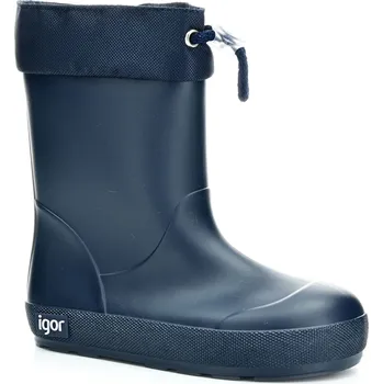 Dívčí zimní obuv Igor Yogi Borreguito Cuello Marino/Navy zateplené barefoot holinky Velikost boty (EU): 34, Vnitřní délka boty: 220, Vnitřní šířka boty: 83