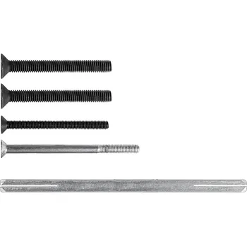 MPK - SECURO S01 SET šrouby + čtyřhran 80 - 90 mm, klika/klika