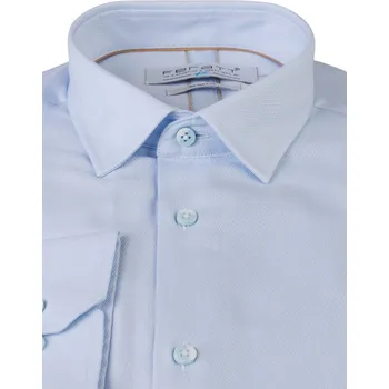 Pánská košile FERATT Pánská košile TAI světle modrá SLIM Velikost: XL