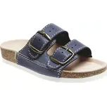 SANTÉ D/202 / Dětské zdravotní korkové pantofle - modrá 29