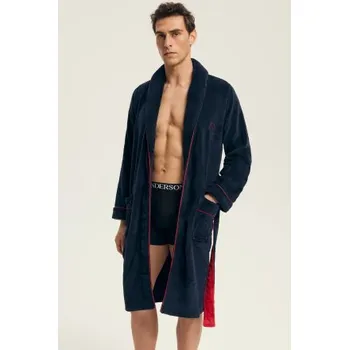 Pánský župan Pánský župan Henderson Got Tmavě modrá 2XL