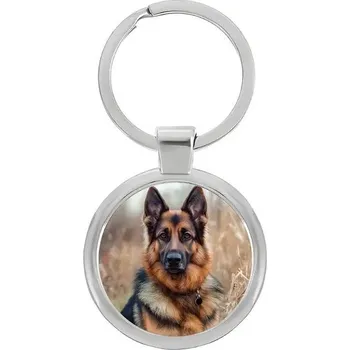 Přívěsek na klíče s německým ovčákem