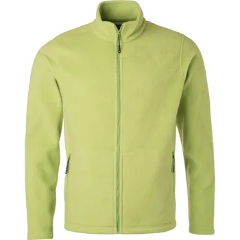 Pánská mikina DAIBER JN 782 / Pánská mikrofleecová bunda - lime green 4XL
