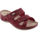 SANTÉ DS/152 / Dámské vycházkové pantofle - bordó 41