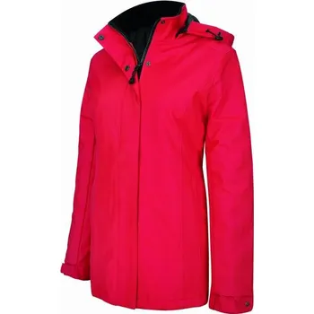 KARIBAN VINTAGE PARKA K6108 / Dámská zimní bunda - red XL