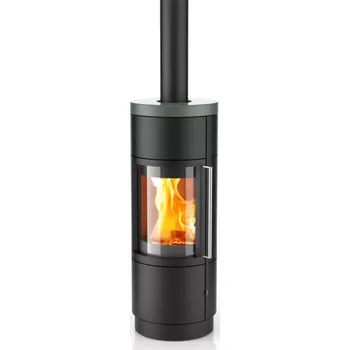 Krbová kamna Hase Sila - Horní deska keramika, black, fjord