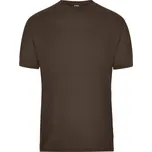 DAIBER JN 1808 / Pánské pracovní tričko z bio bavlny - brown S