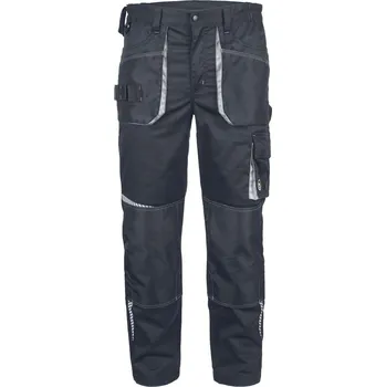 montérky CERVA EMERTON STRETCH / Zimní zateplené kalhoty do pasu - černá 62