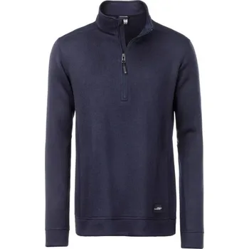 Pánská softshellová bunda DAIBER JN 862 / Pánská pracovní bunda z pleteného fleecu - navy/navy L