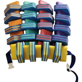 Plovací pás Plavecký pás 600 MODRÝ - PRUH, mix barev - pruhované