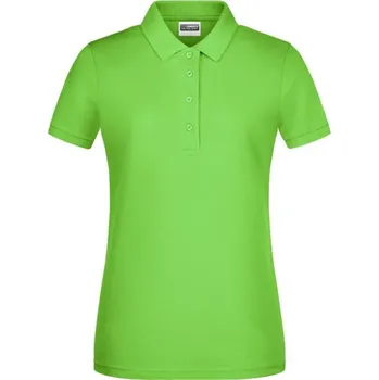 DAIBER JN 8009 / Dámská polokošile z bio bavlny - lime green M
