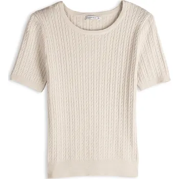 Dámský svetr GATE Pulovr se zaplétaným vzorem 36 625-0693/12