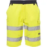 PAYPER CRAFT FLUO 001281-0336 / Reflexní kraťasy - HV žlutá/námořní modrá S