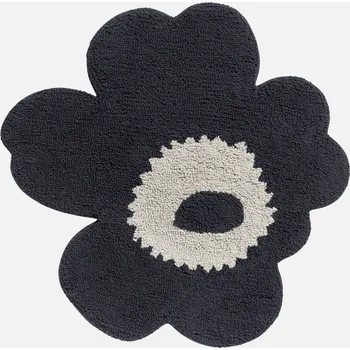 Koupelnová předložka Marimekko Koupelnová předložka Unikko charcoal - tmavě modrá