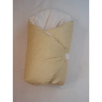 Zavinovačka Pro útulný domov Povlak na péřovou zavinovačku Rozházený puntík žlutý TYP zavinovačky: KLASIK, ROZMĚR povlaku: 70 x 70 cm