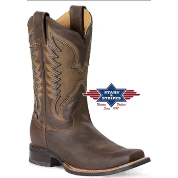 Jezdecká obuv Westernové jezdecké boty WB-53 38