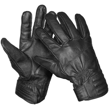 Pracovní oblečení DYKENO VILARD 001-D12 / Volnočasové kožené rukavice - černá 7