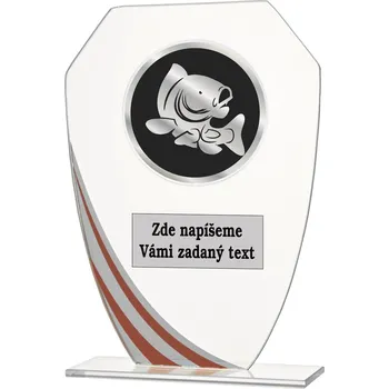 VIZINGR Ryby sklo W191.08-AC033