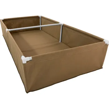 Vyvýšený záhon CALI BEDS vel. XL - textilní zvýšený pěstební záhon 120x120x45cm