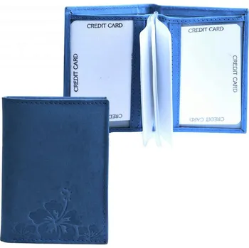 Peněženka Pouzdro na karty a doklady 7117 petrol poslední kus, HJP