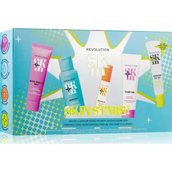 Přípravek na čištění pleti a oči Revolution Skincare Xmas 2025 Revolution Skincare Go Gentle Squalane & Oat Soothing Cleansing Balm hloubkově čisticí balzám se zklidňujícím účinkem 50 ml + Revolution Skincare Happy Hydrate Tremella Mushroom Hydrating Toner Essence hydratační tonikum s ge