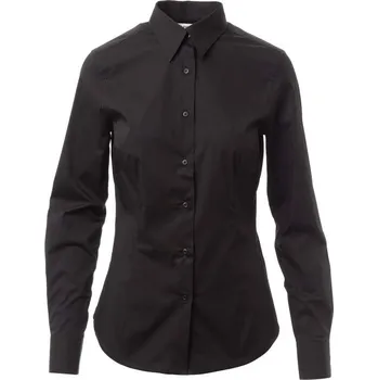 PAYPER FLORENTIA LADY S00257-P051 / Dámská košile slim střihu - černá 42