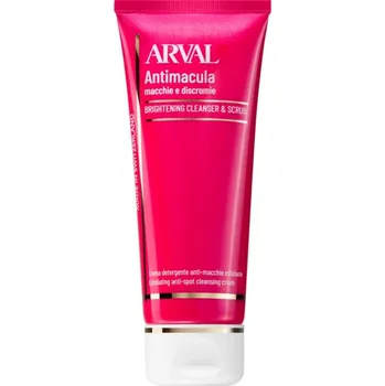 Arval Antimacula Brightening Cleanser & Scrub čisticí peelingový krém pro rozjasnění pleti 75 ml