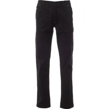 montérky PAYPER POWER STRETCH SUMMER S00327-P055 / Strečové letní pracovní kalhoty do pasu - černá 5XL