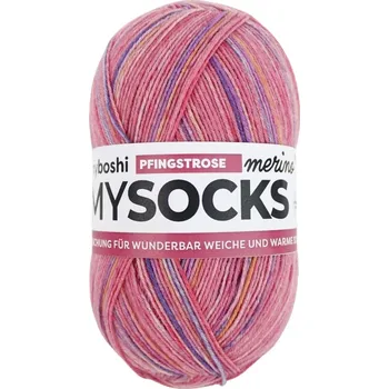 Příze Myboshi Mysocks Merino Pivoňka