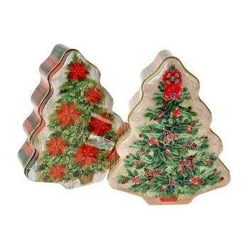 Hra na zahradu Pojemnik metalowy choinka MIX