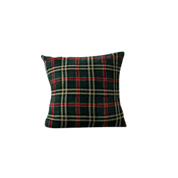 Povlak na dekorativní polštářek Mikroplyšový povlak na polštářek GLENMOORE 45x45 cm, zelený