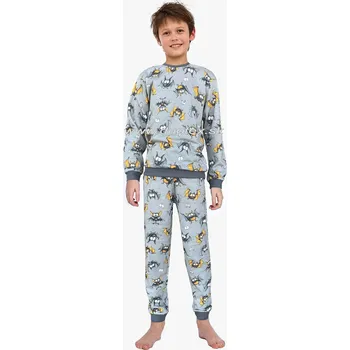 Chlapecké pyžamo CORNETTE Vánoční pyžamo 263/182-Bat2 Barva: 182, Velikost: 158-164