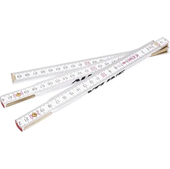 metr XTLINE XT130 / Skládací metr dřevěný 1 m